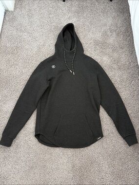 Men's Charcoal Hooded Pullover Sweatshirt